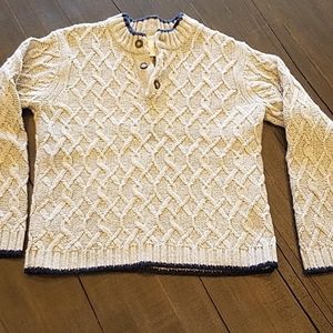 Janie and Jack grey knit sweater